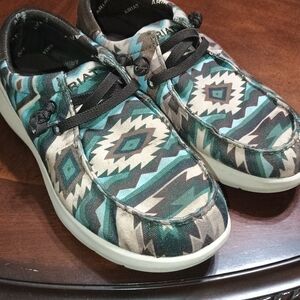 Men's Ariat Aztec Patterned Casual Shoes